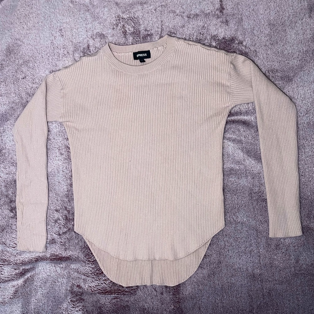 Express pink sweater